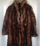 Manteau de fourrure, Années 50. Matière , Martre ?