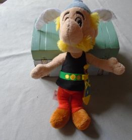 3 figurines peluches collection Albert René/Uderzo