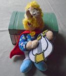 3 figurines peluches collection Albert René/Uderzo