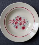 Lot 6 assiettes anciennes Badonviller