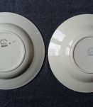 Lot 6 assiettes anciennes Badonviller
