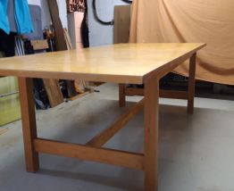 Table en pin