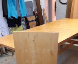 Table en pin