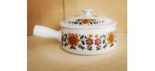 Caquelon casserole Royal porcelaine de luxe vintage