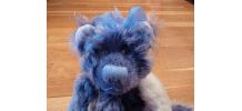Deux ours d'artiste en mohair, fait main, Pièces uniques