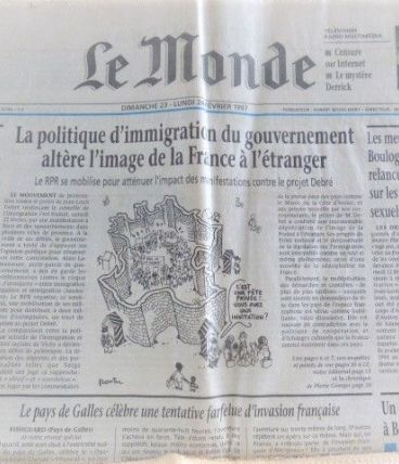 JOURNAL de mon année de naissance 1972