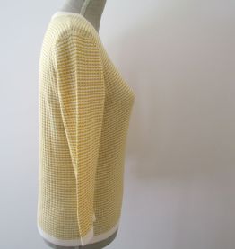Joli Pull Léger jaune claire