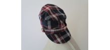 Jolie casquette à carreaux 