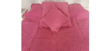 plaids, coussins, oreillers en boutis