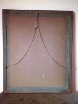 Lithographie ancienne sous cadre verre 