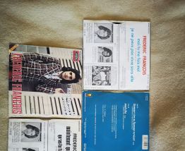 lot 5 disques 45 tours frédéric François 
