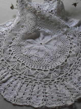Napperon dentelle de crochet