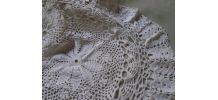 Napperon dentelle de crochet