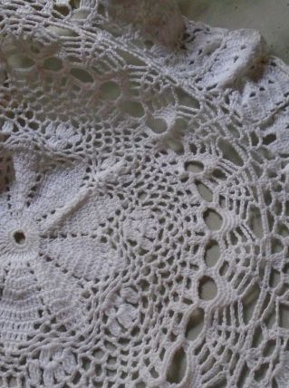Napperon dentelle de crochet