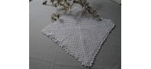 Housse coussin en crochet