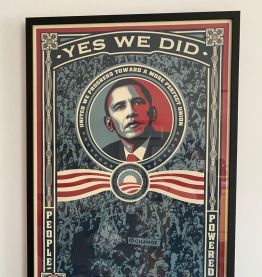 Lithographie de Shepard Fairey Numérotée et Signée intitulée