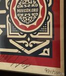 Lithographie de Shepard Fairey Numérotée et Signée intitulée