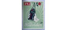 Exceptionnelle Lithographie Originale par Wale's Bambose 