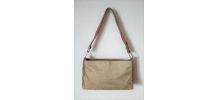 Sac Gérard Darel en cuir et fourrure 