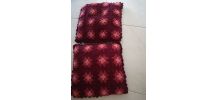 2 coussins crochet vintage