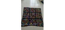 Plaid bébé carré afghan crochet
