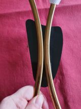 applique vintage années 60 double branche applique vintage a
