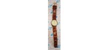 Montre Lip en cuir comme neuve