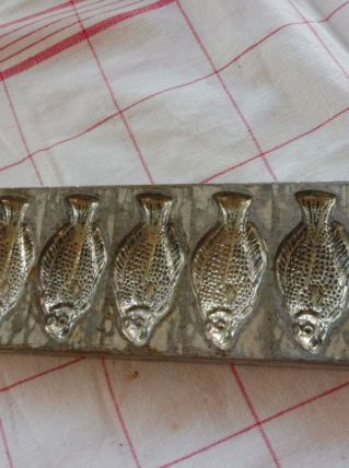 Moule chocolat friture ancien