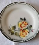 Lot 4 assiettes plates Digoin 
