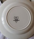 Lot 4 assiettes plates Digoin 