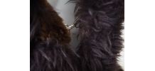 Manteau afghan Penny Lane daim  hippie vintage 60's 70's