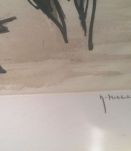 Aquatinte de Roger Hebbelinck 