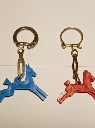 LOT 2 PORTE CLEFS POULAIN