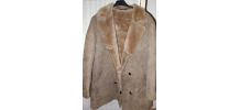 MANTEAU 100% LAINE DE MOUTON