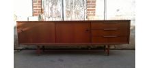 enfilade en teck scandinave 1960