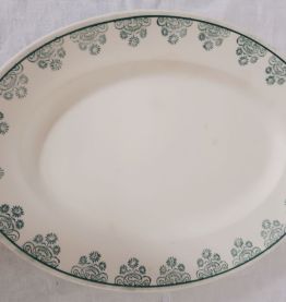 Plat oval Sarreguemines Digoin