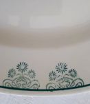 Plat oval Sarreguemines Digoin
