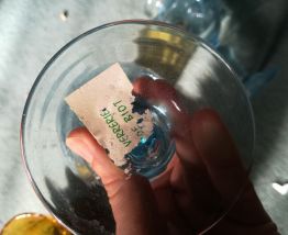 3 articles en verre de BIOT 