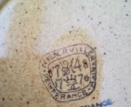 Service faïence grès niderviller