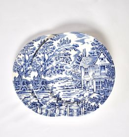 2 assiettes anglaises,