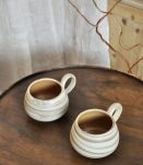  2 mugs  céramique-argile