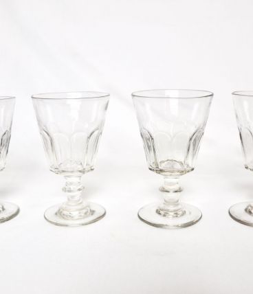 4 verres à pied 1900
