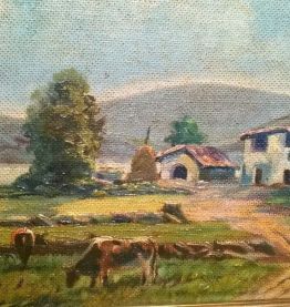Tableau "Vue sur la campagne"