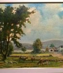Tableau "Vue sur la campagne"