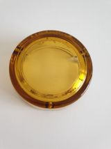 Cendrier ambré St Raphaël - Vintage français 