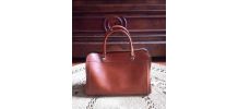 Sac à main vintage camel