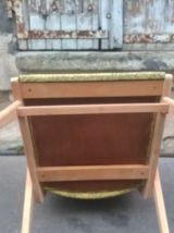 fauteuil pied compas scandinave