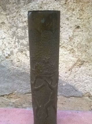 Douille d'obus Poilu (1914-1918)