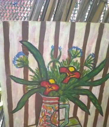 Paire de tableau ancien