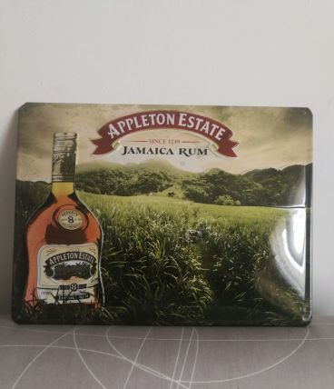 Plaque en métal JAMAICA RHUM 